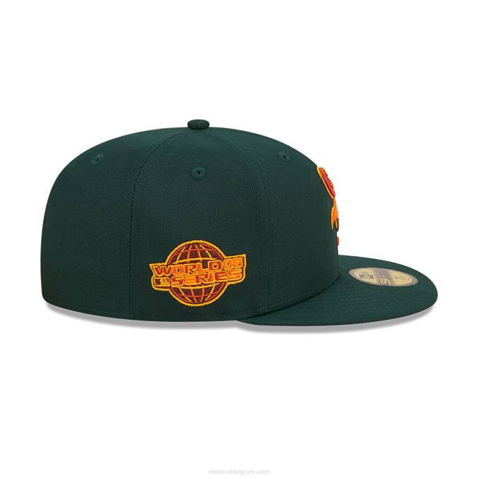 New Era chicago white sox lommerrijke donkergroene 59fifty getailleerde pet BT24712