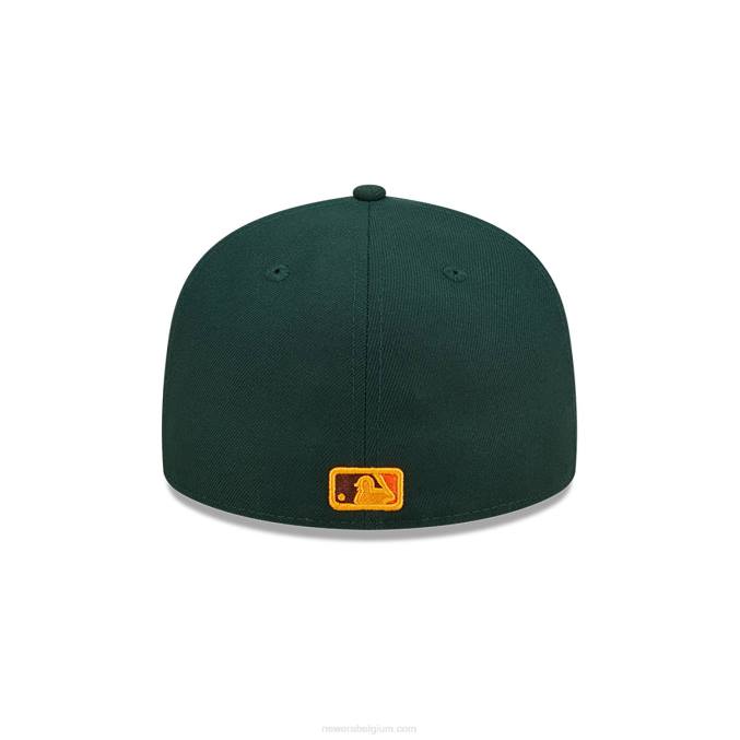 New Era chicago white sox lommerrijke donkergroene 59fifty getailleerde pet BT24712