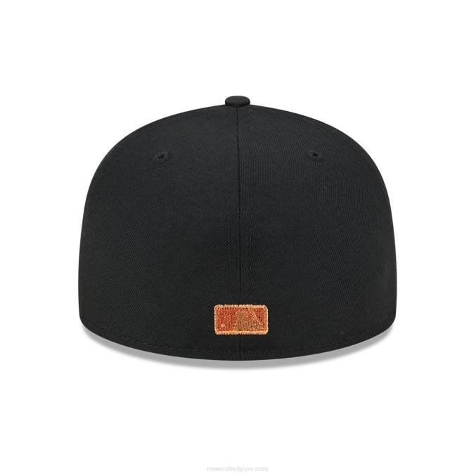 New Era chicago white sox metallic pop zwart 59fifty getailleerde pet BT244
