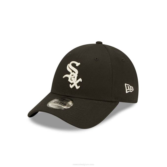 New Era chicago white sox metallic zwart 9forty verstelbare pet BT241464
