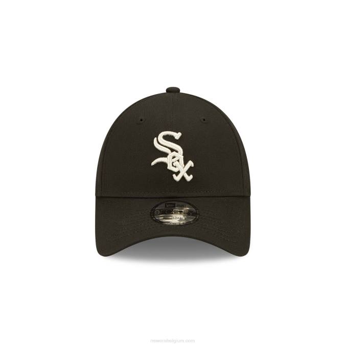 New Era chicago white sox metallic zwart 9forty verstelbare pet BT241464