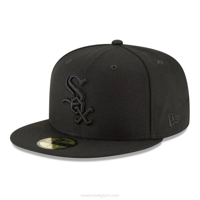 New Era chicago white sox mlb basic zwart 59fifty getailleerde pet BT24791