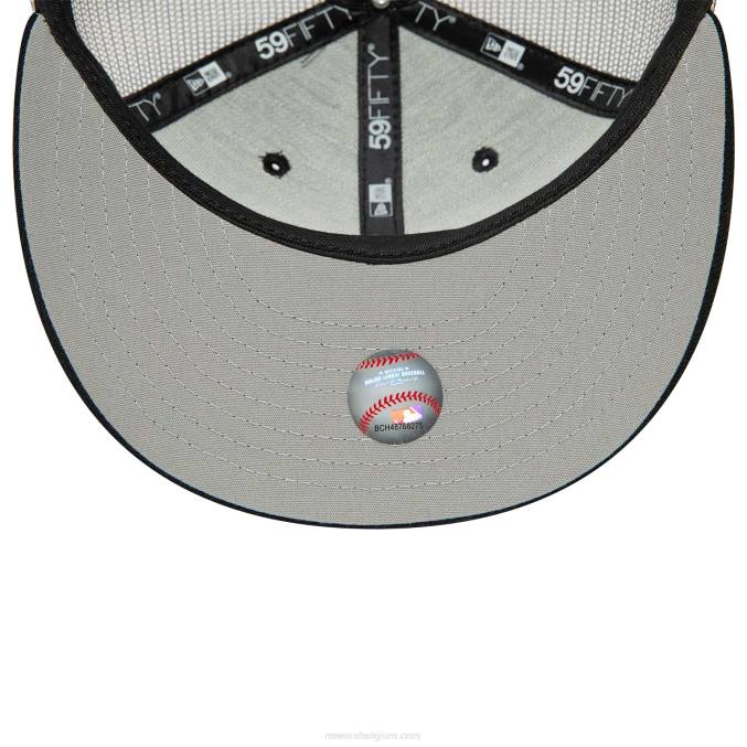 New Era chicago white sox mlb batting practice zwarte 59fifty getailleerde pet BT241280