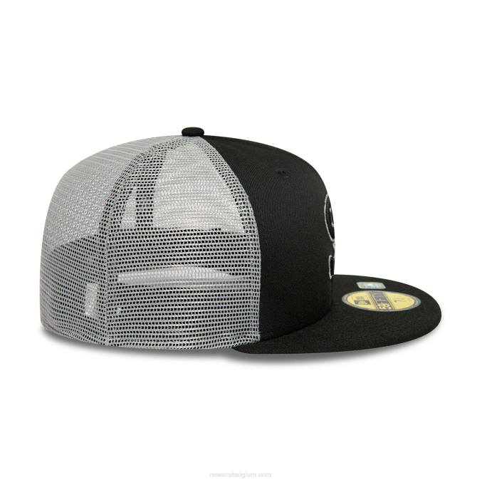 New Era chicago white sox mlb batting practice zwarte 59fifty getailleerde pet BT241280