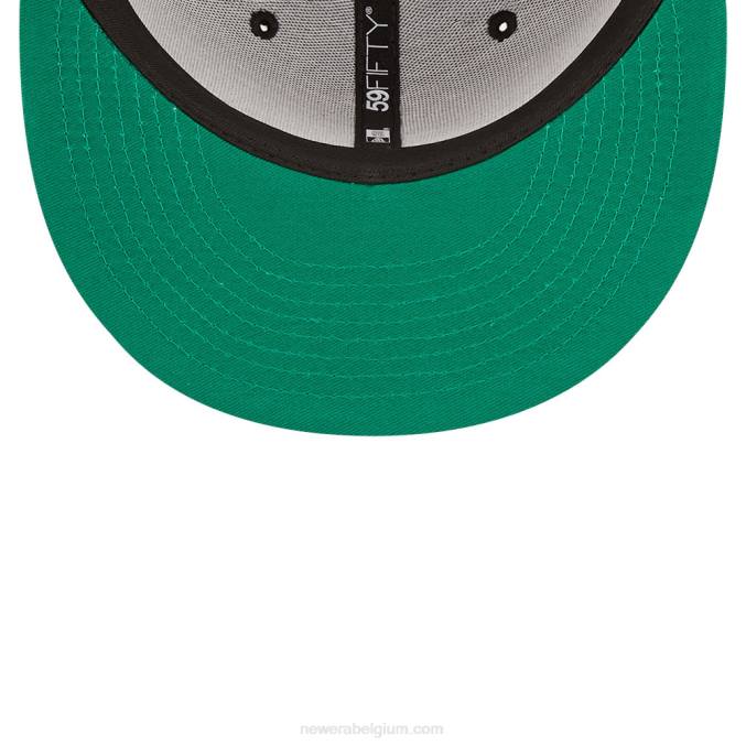 New Era chicago white sox mlb prismatisch zwart 59fifty getailleerde pet BT24117