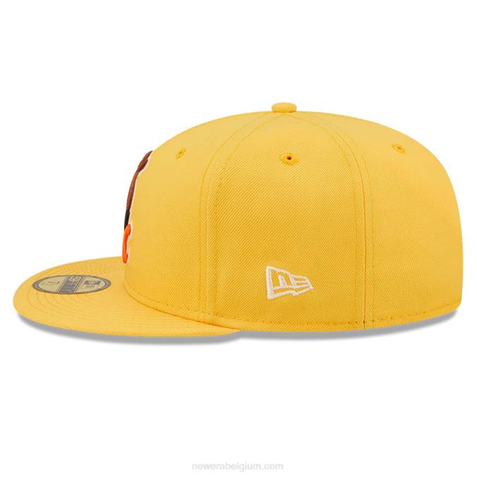 New Era chicago white sox mlb vlindergele 59fifty getailleerde pet BT24797