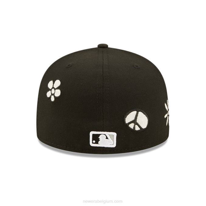 New Era chicago white sox mlb zonlicht pop zwart 59fifty pet BT241204