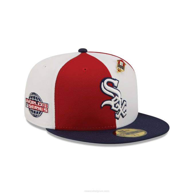 New Era chicago white sox pinwheel americana red 59fifty getailleerde pet BT241138