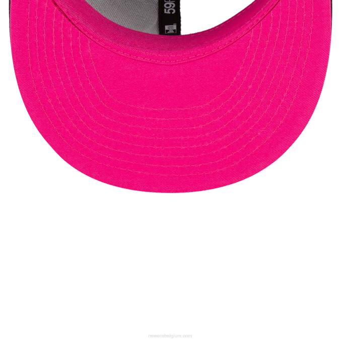 New Era chicago white sox polarlights zwart 59fifty getailleerde pet BT24390