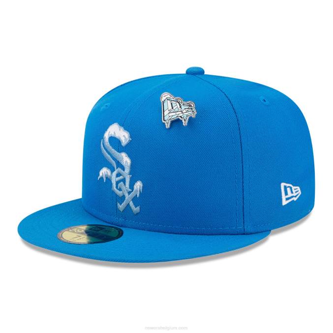 New Era chicago white sox snow day blue 59fifty getailleerde pet BT24816