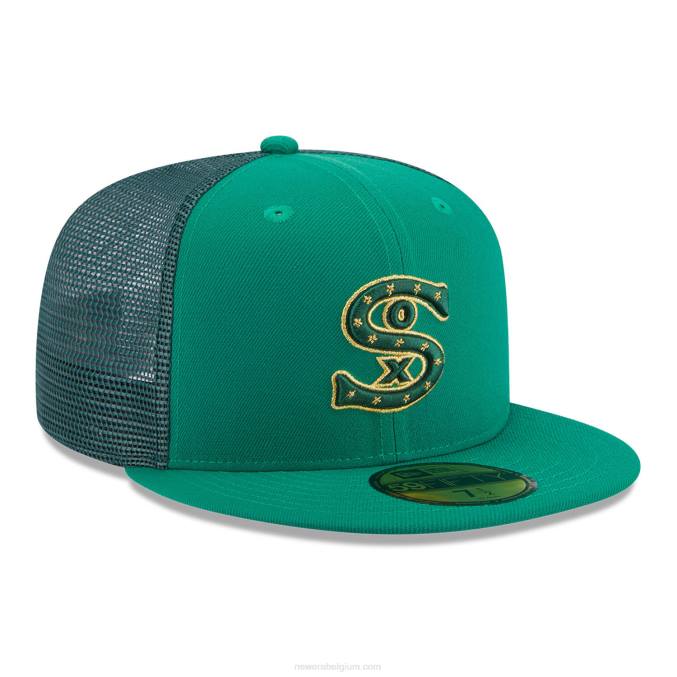New Era chicago white sox st patricks day green 59fifty getailleerde pet BT24921