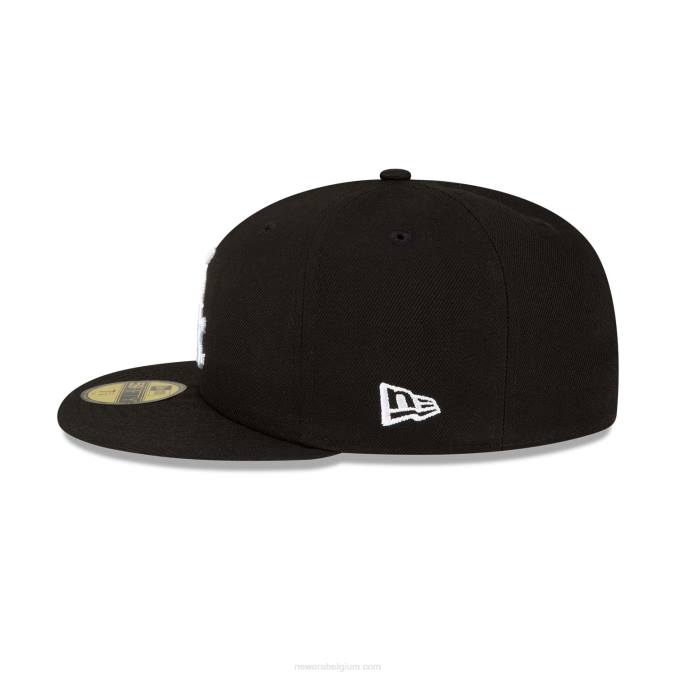New Era chicago white sox stateview zwarte 59fifty getailleerde pet BT241048