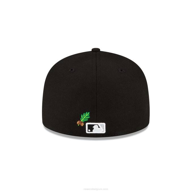 New Era chicago white sox stateview zwarte 59fifty getailleerde pet BT241048