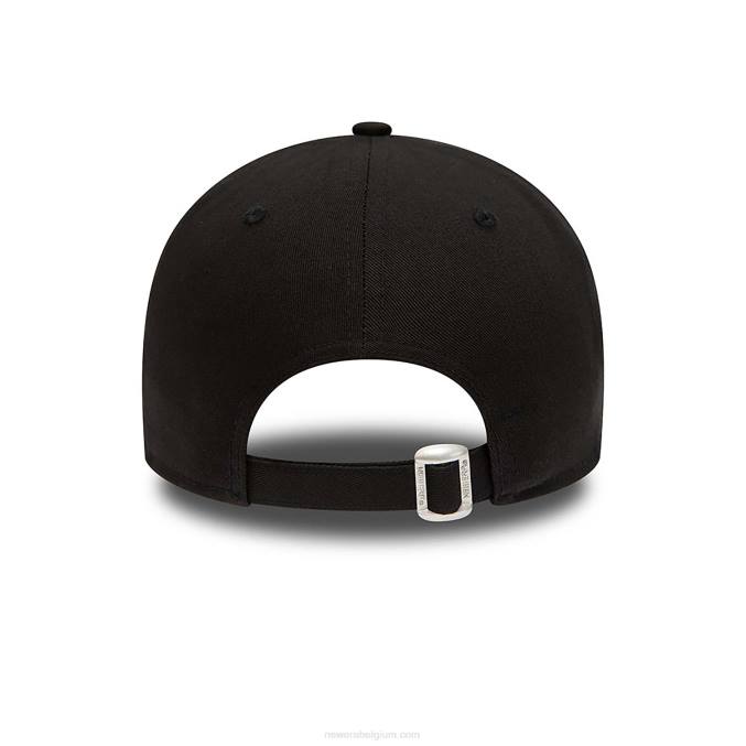 New Era chicago white sox team side patch zwarte 9forty verstelbare pet BT241730