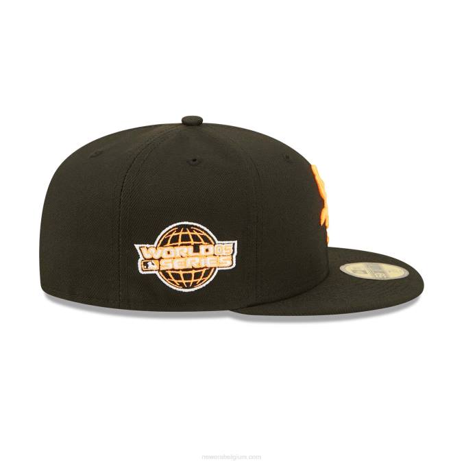 New Era chicago white sox zomerpop zwart 59fifty getailleerde pet BT241317