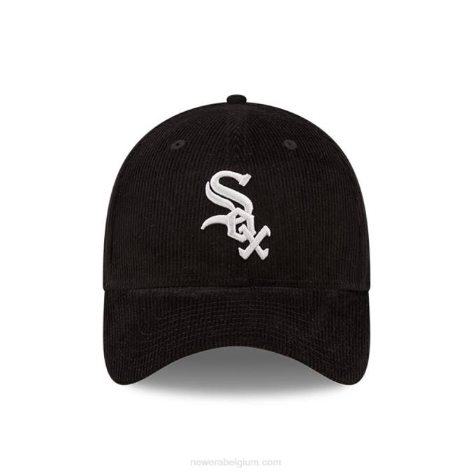 New Era chicago witte sox cord zwarte 39thirty stretch fit pet BT242208