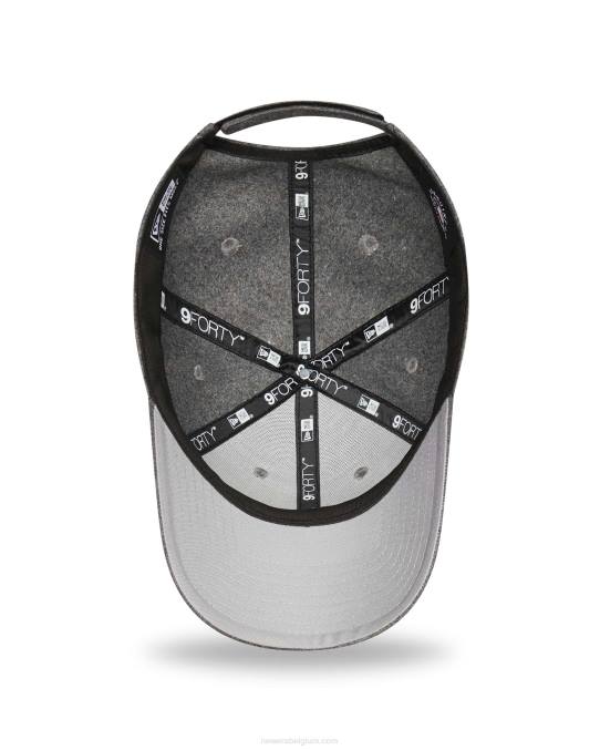 New Era chicago witte sox grijze wol 9forty verstelbare pet BT241768