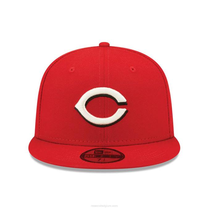New Era cincinnati reds citrus pop rood 59fifty getailleerde pet BT241353