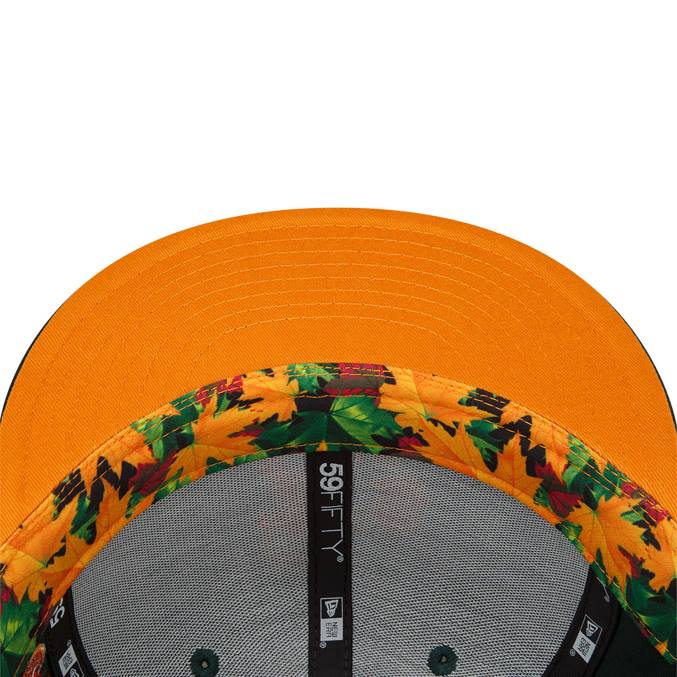 New Era cincinnati reds lommerrijke donkergroene 59fifty getailleerde pet BT24656