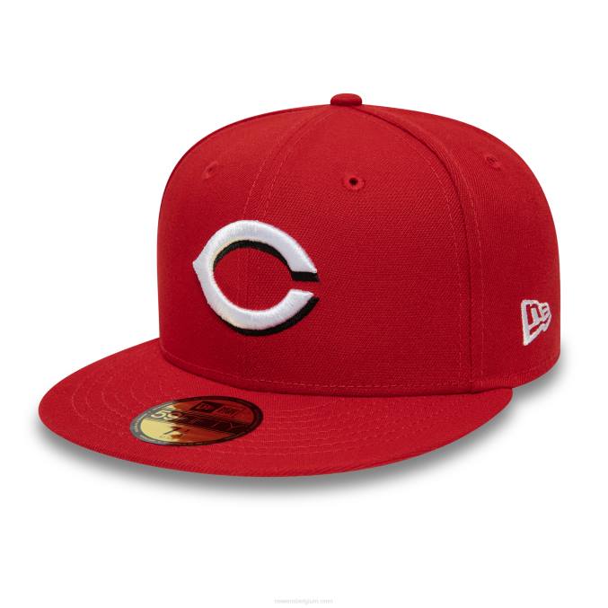 New Era cincinnati reds nationale competitie stadion rode 59fifty getailleerde pet BT241046
