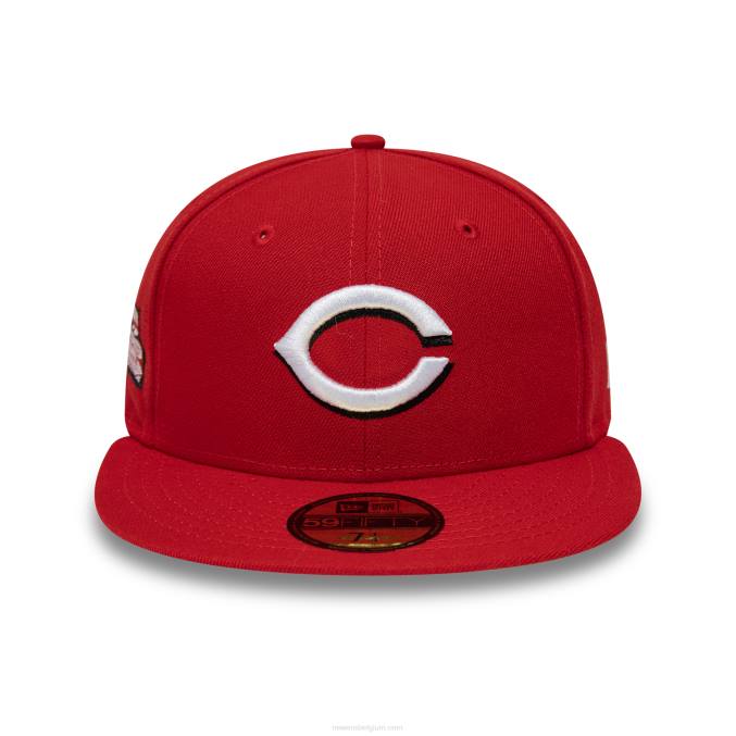 New Era cincinnati reds nationale competitie stadion rode 59fifty getailleerde pet BT241046