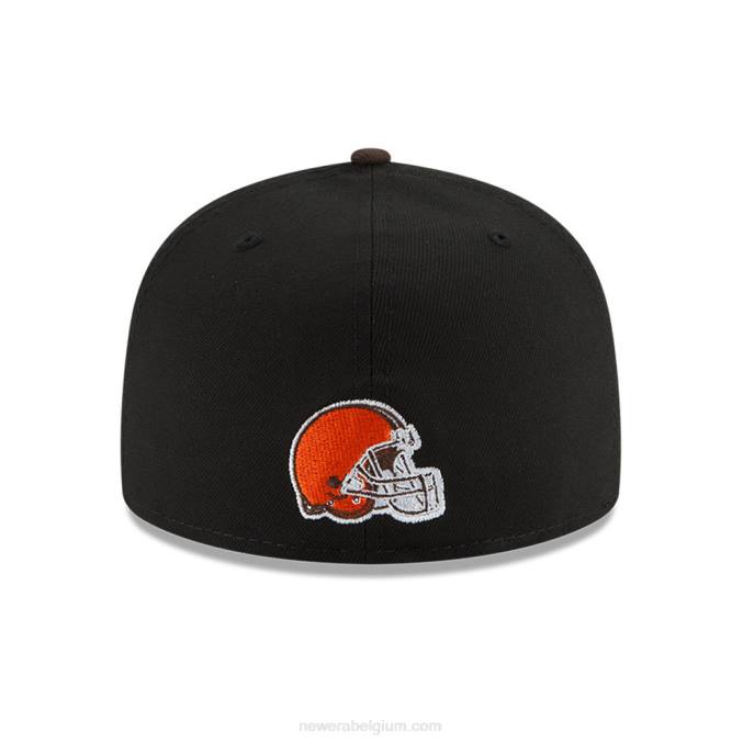 New Era cleveland browns nfl draft black 59fifty getailleerde pet BT24493