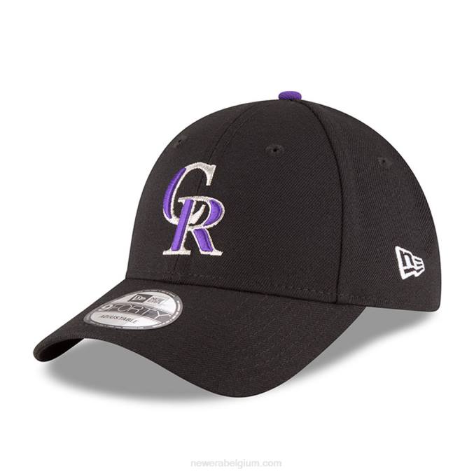 New Era colorado rockies de league black 9forty cap BT241626