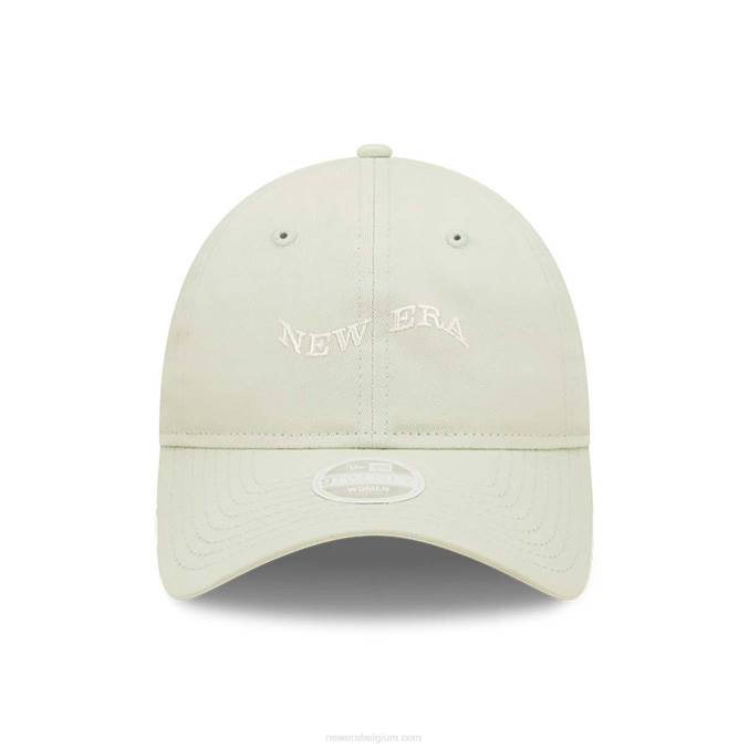 New Era dames golflogo groen 9twenty verstelbare pet BT242269
