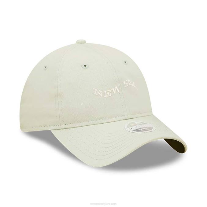 New Era dames golflogo groen 9twenty verstelbare pet BT242269