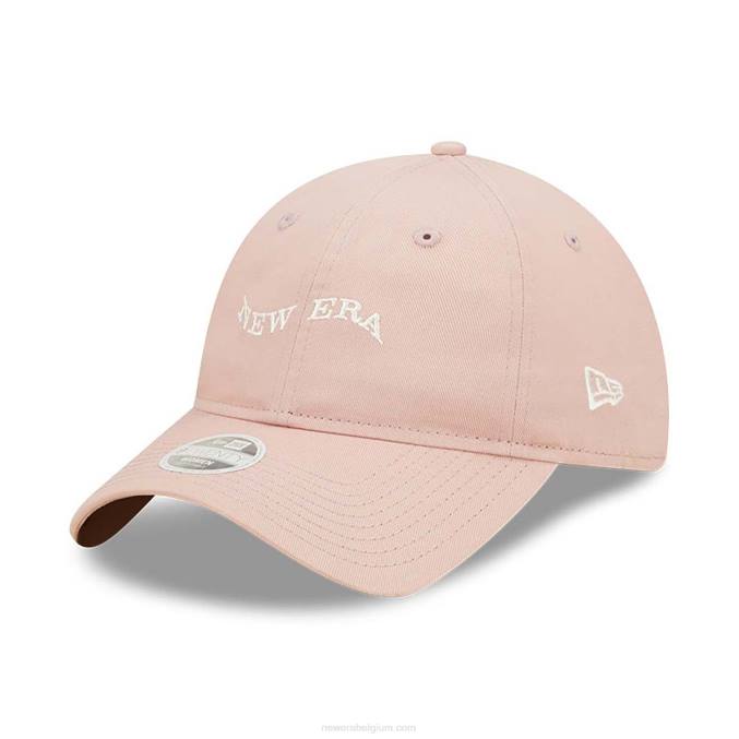 New Era dames wave logo roze 9twenty verstelbare pet BT242273