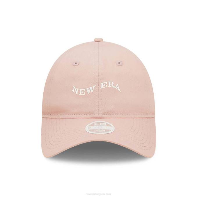 New Era dames wave logo roze 9twenty verstelbare pet BT242273
