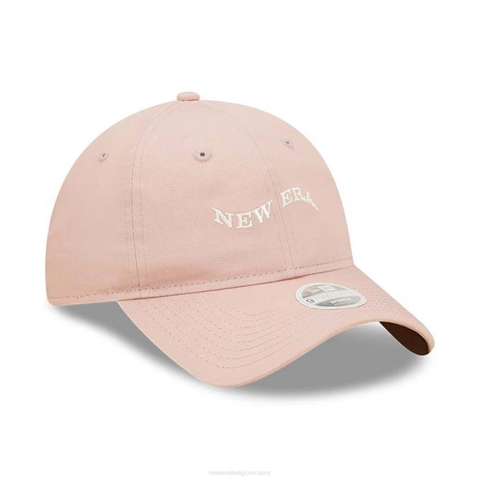 New Era dames wave logo roze 9twenty verstelbare pet BT242273