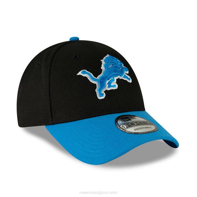 New Era detroit lions contrast vizier the league black 9forty cap BT241723