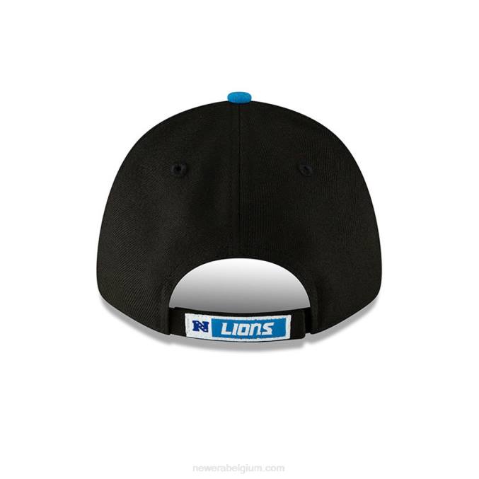 New Era detroit lions contrast vizier the league black 9forty cap BT241723