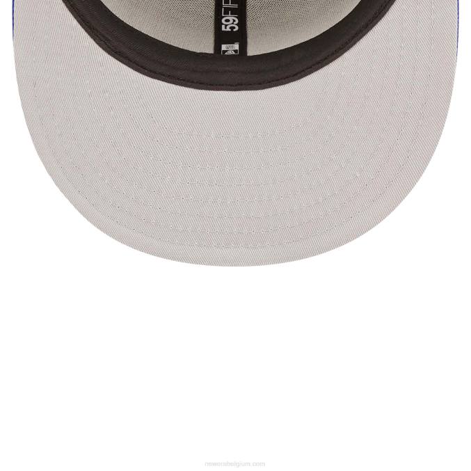 New Era detroit pistons nba tip off 2022 zwarte 59fifty gemonteerde dop BT241306