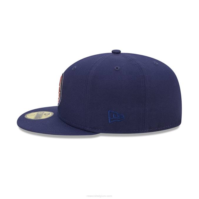 New Era detroit pistons twilight fantasy marine 59fifty getailleerde pet BT241297