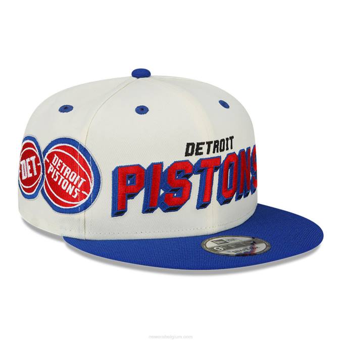 New Era detroit pistons wakker witte 9fifty snapback BT242075