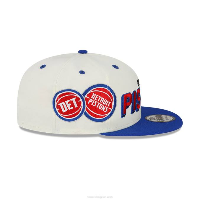 New Era detroit pistons wakker witte 9fifty snapback BT242075