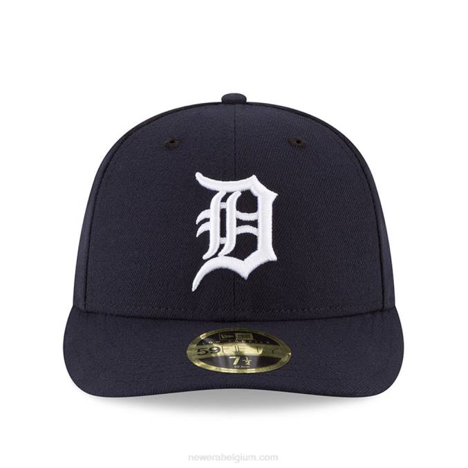 New Era detroit tigers authentic collection marine low profile 59fifty fitted cap BT24794