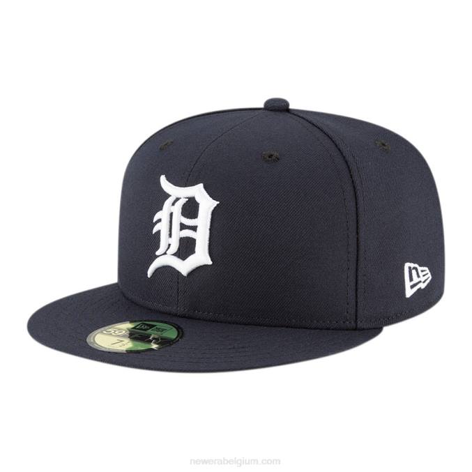 New Era detroit tigers authentiek op veld thuis marine 59fifty pet BT24490