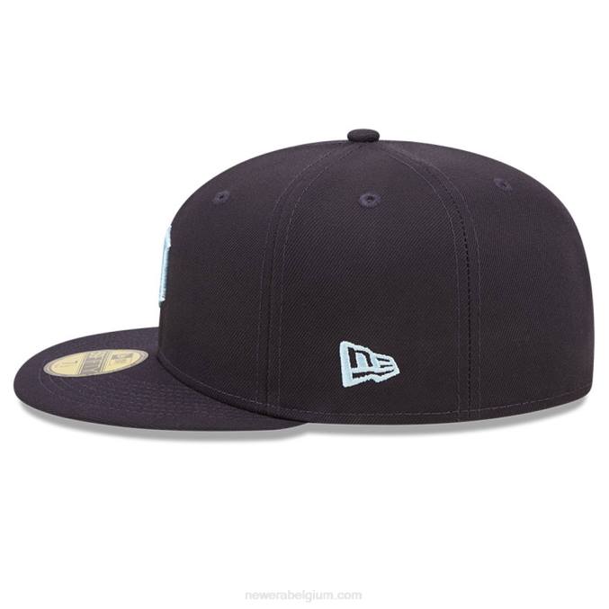 New Era detroit tigers mlb cloud navy 59fifty getailleerde pet BT24606