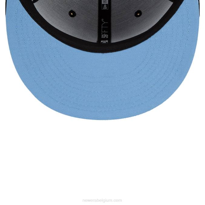 New Era detroit tigers mlb team fire zwarte 59fifty pet BT24698