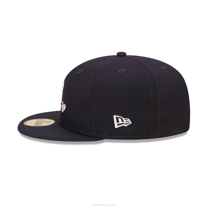 New Era detroit tigers mlb team hart marine 59fifty getailleerde pet BT24410