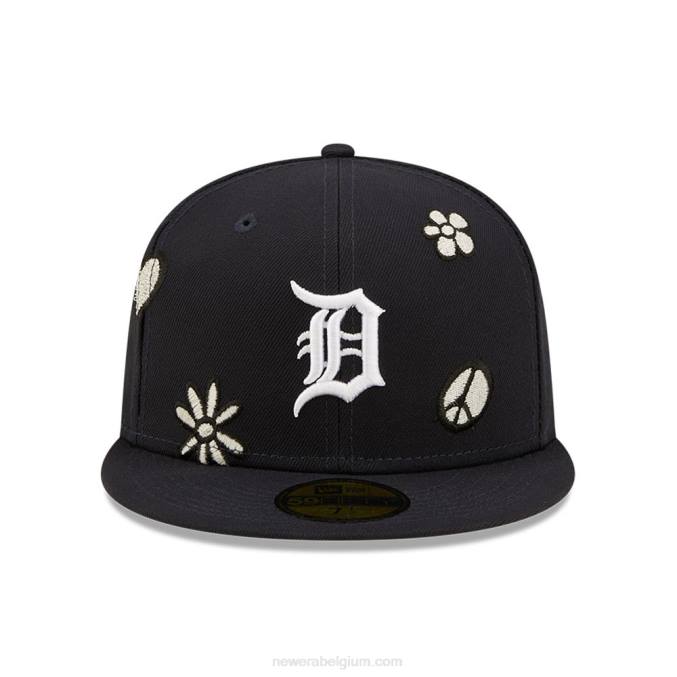 New Era detroit tigers mlb zonlicht pop marine 59fifty pet BT24177