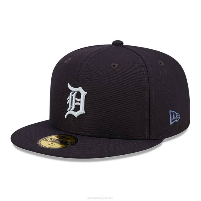 New Era detroit tigers monocamo marine 59fifty getailleerde pet BT241358