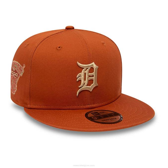 New Era detroit tigers side patch middenbruine 9fifty snapback cap BT242087