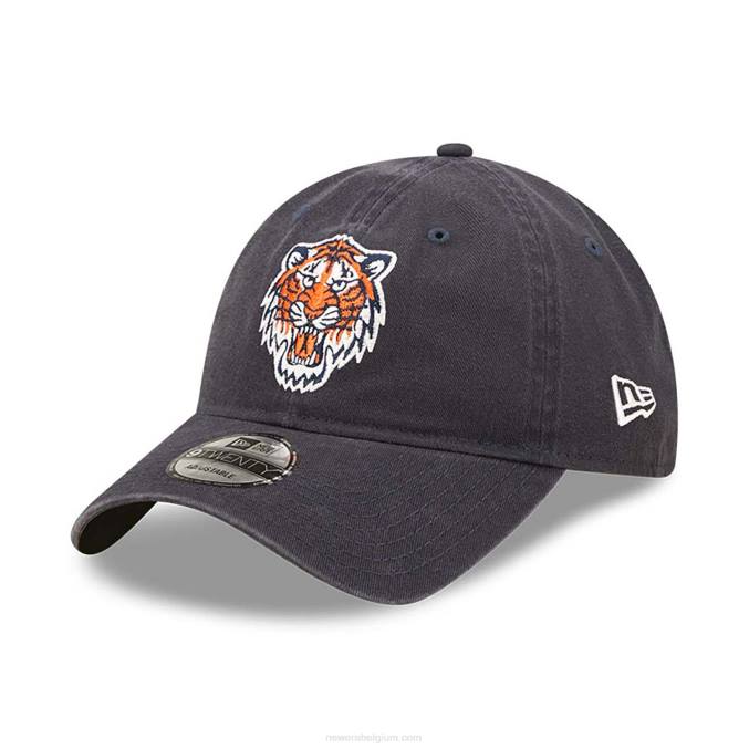 New Era detroit tigers team patch blauwe 9twenty verstelbare pet BT242226