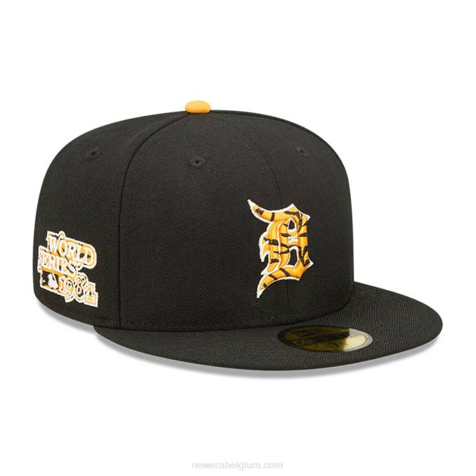 New Era detroit tigers tiger fill zwarte 59fifty pet BT241091