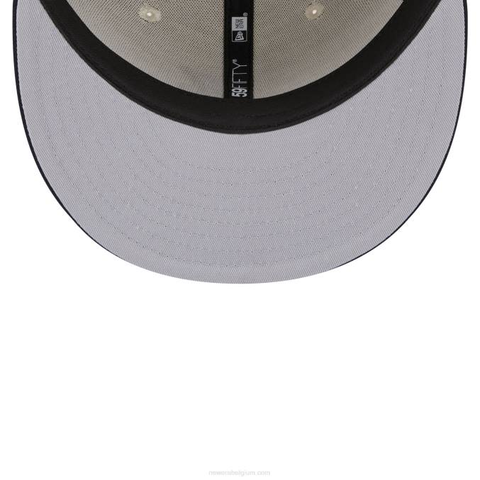 New Era detroit tigers varsity letter stone 59fifty getailleerde pet BT241217
