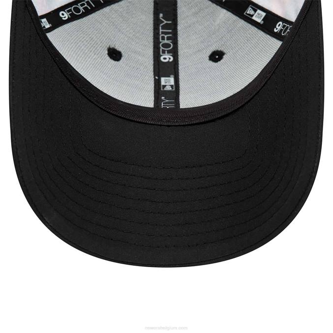 New Era ducati all-over print corse logo zwarte 9forty verstelbare pet BT241498